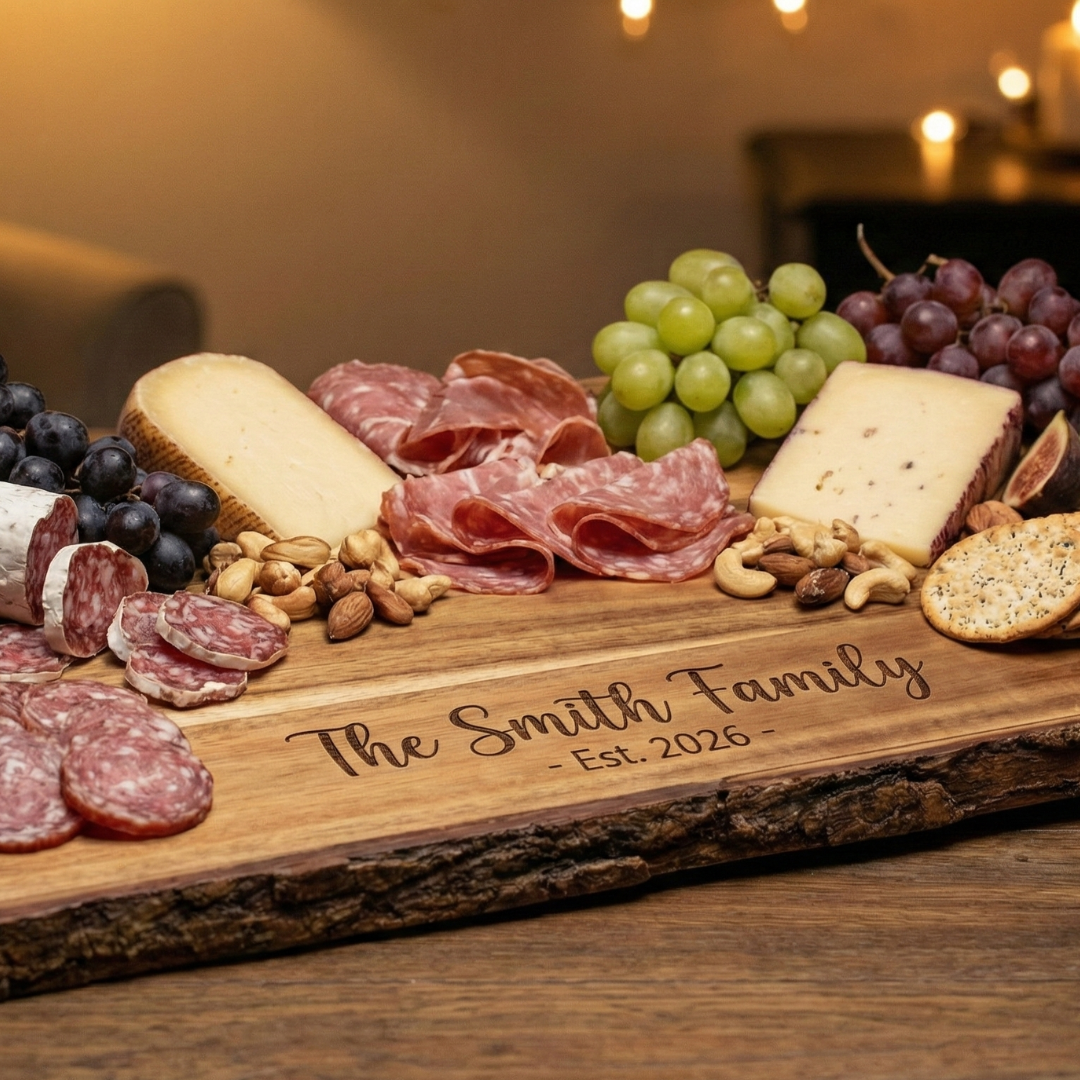 Custom charcuterie board